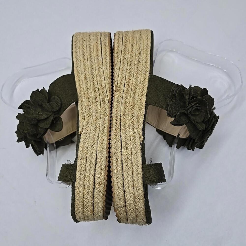 Women's Summer Sandals Platform Open Toe Flip Flops Green Size US9/EU41 - Picture 9 of 14
